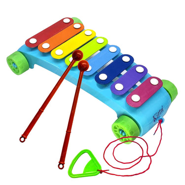 Melodieräder | Musikalische Magie in Bewegung - Ziehspielzeug Xylophon für Kleinkinder